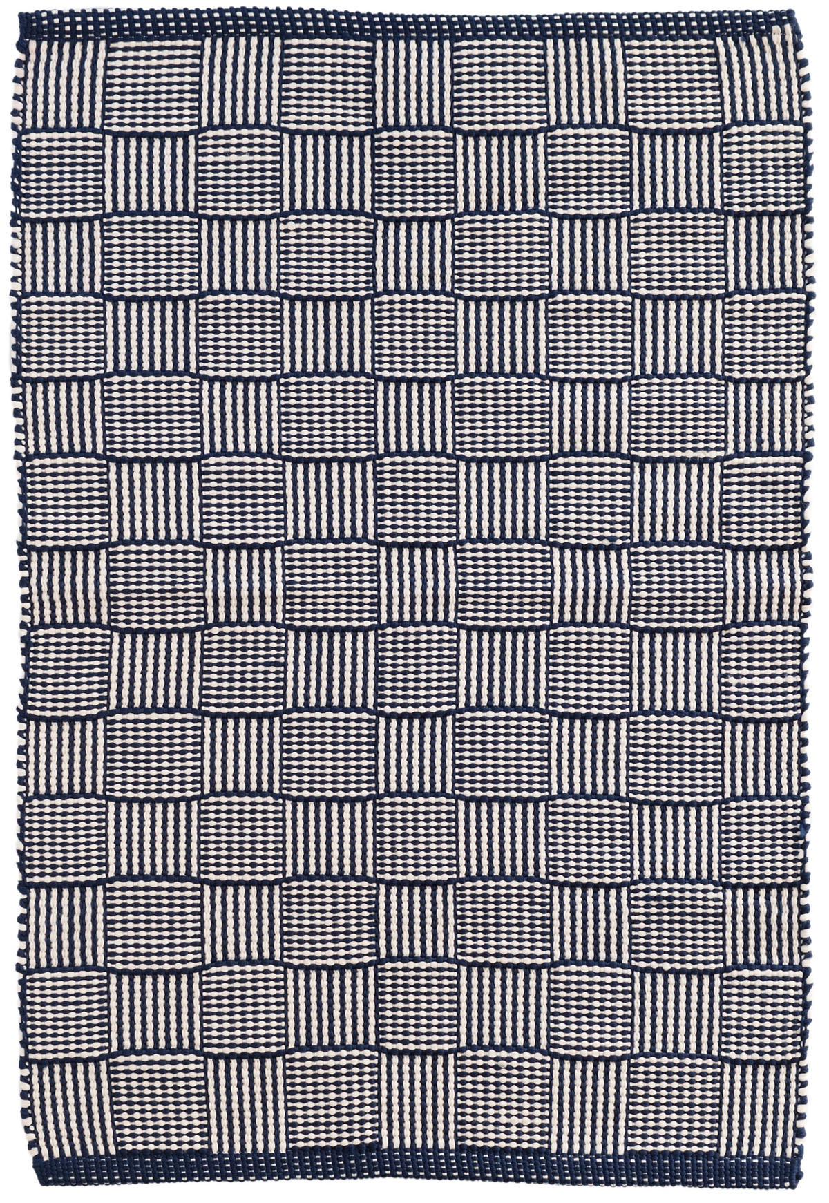 Webber Navy Indoor/Outdoor Rug | The Outlet | Annie Selke