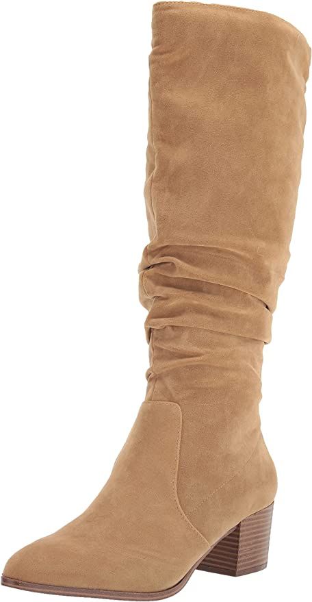Amazon.com: Amazon Essentials Women's Tall Block Heel Boots : Clothing, Shoes & Jewelry | Amazon (US)