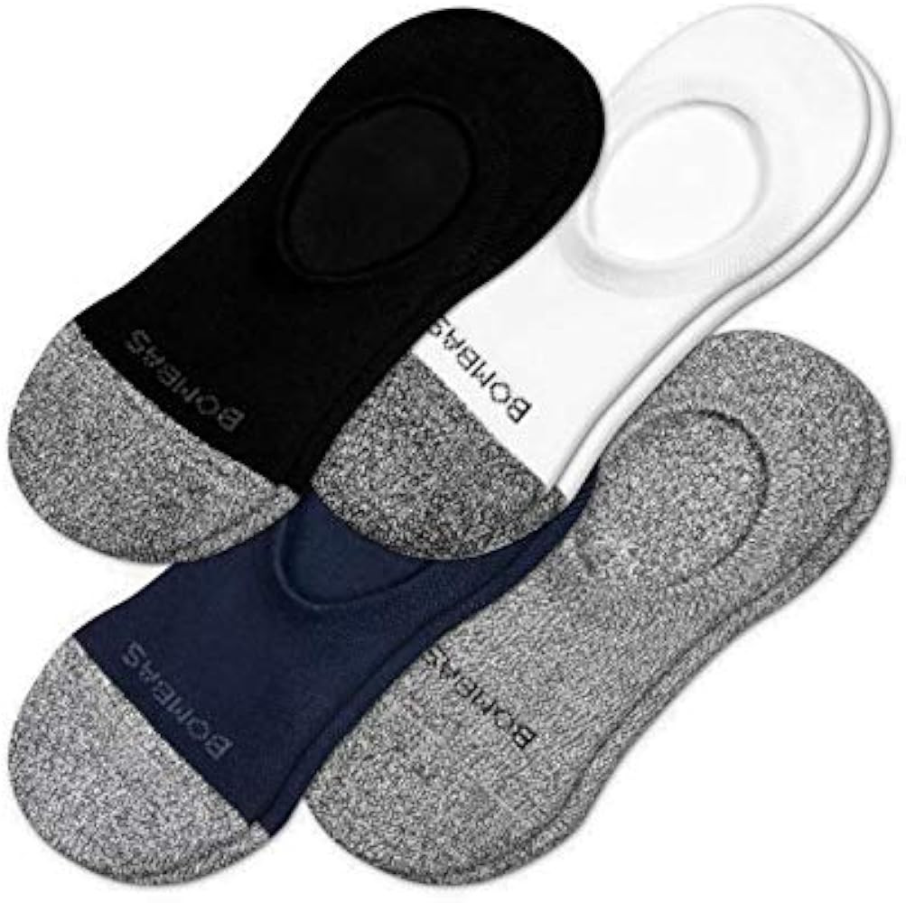 Bombas Socks Men's No Show 4 Pack | Amazon (US)