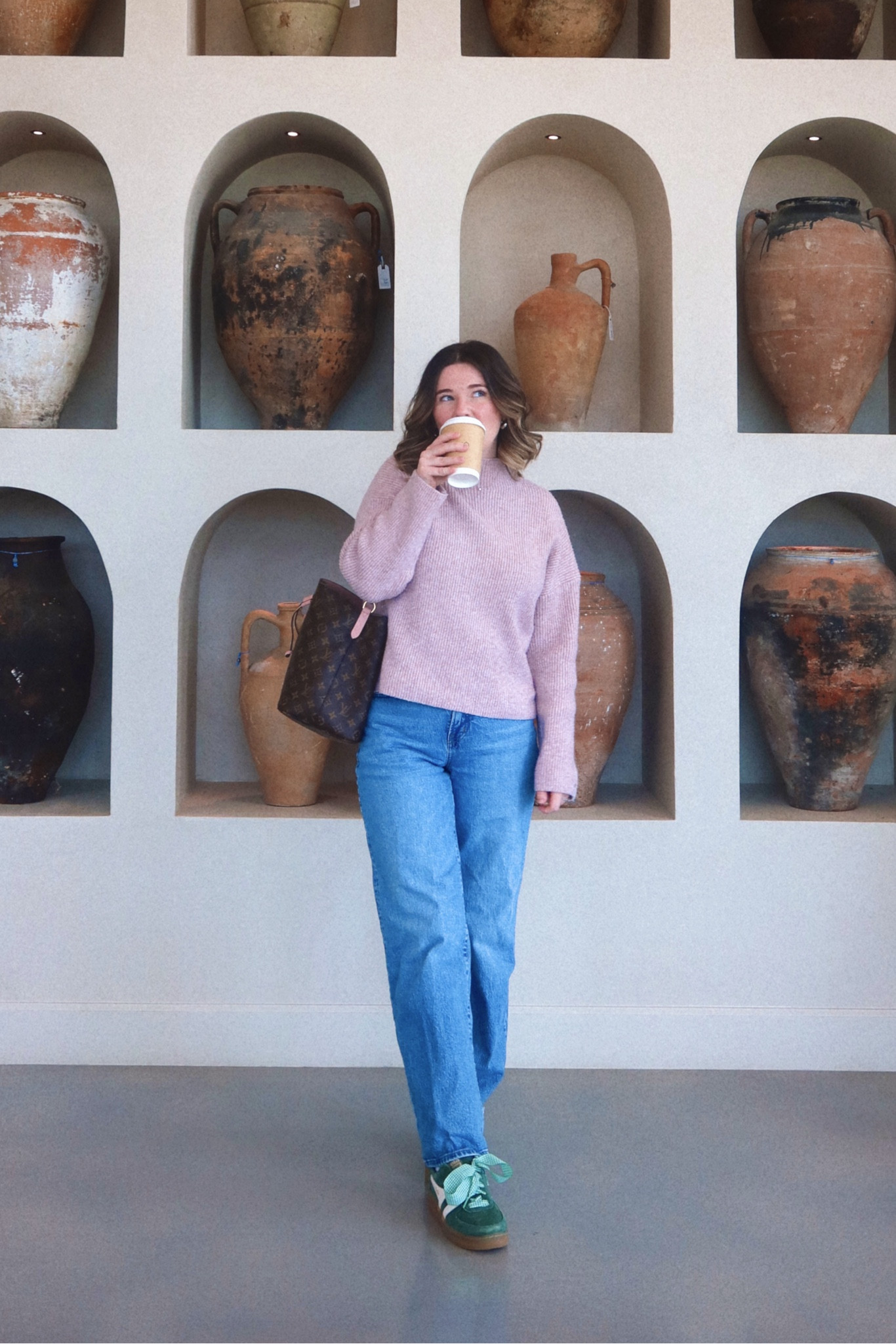 Daily outfit 
Sweater is Abercrombie 
Jeans are Madewell 
Shoes are Gola from Buckle
Laces are Anthropologie 
Purse is Gucci

#LTKShoeCrush #LTKItBag #LTKStyleTip