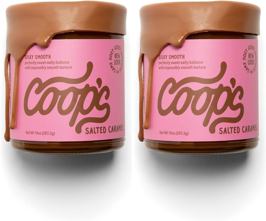 Coop's Salted Caramel Sauce: Rich and Buttery, Gourmet, All Natural, Handcrafted, Gluten Free, No... | Amazon (US)