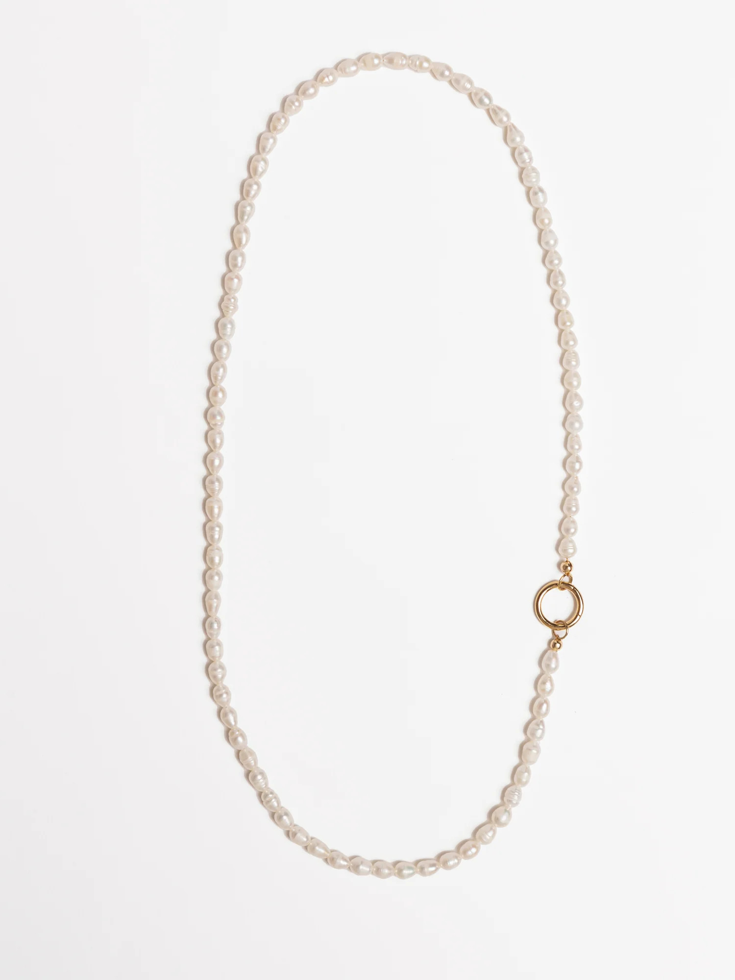 Alana Pearl Love Lock Necklace | Narrative Jewelry