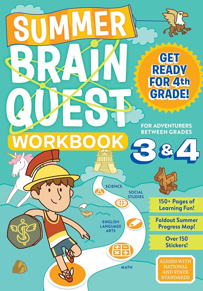 Summer Brain Quest: Between Grades 3 & 4 | Amazon (US)