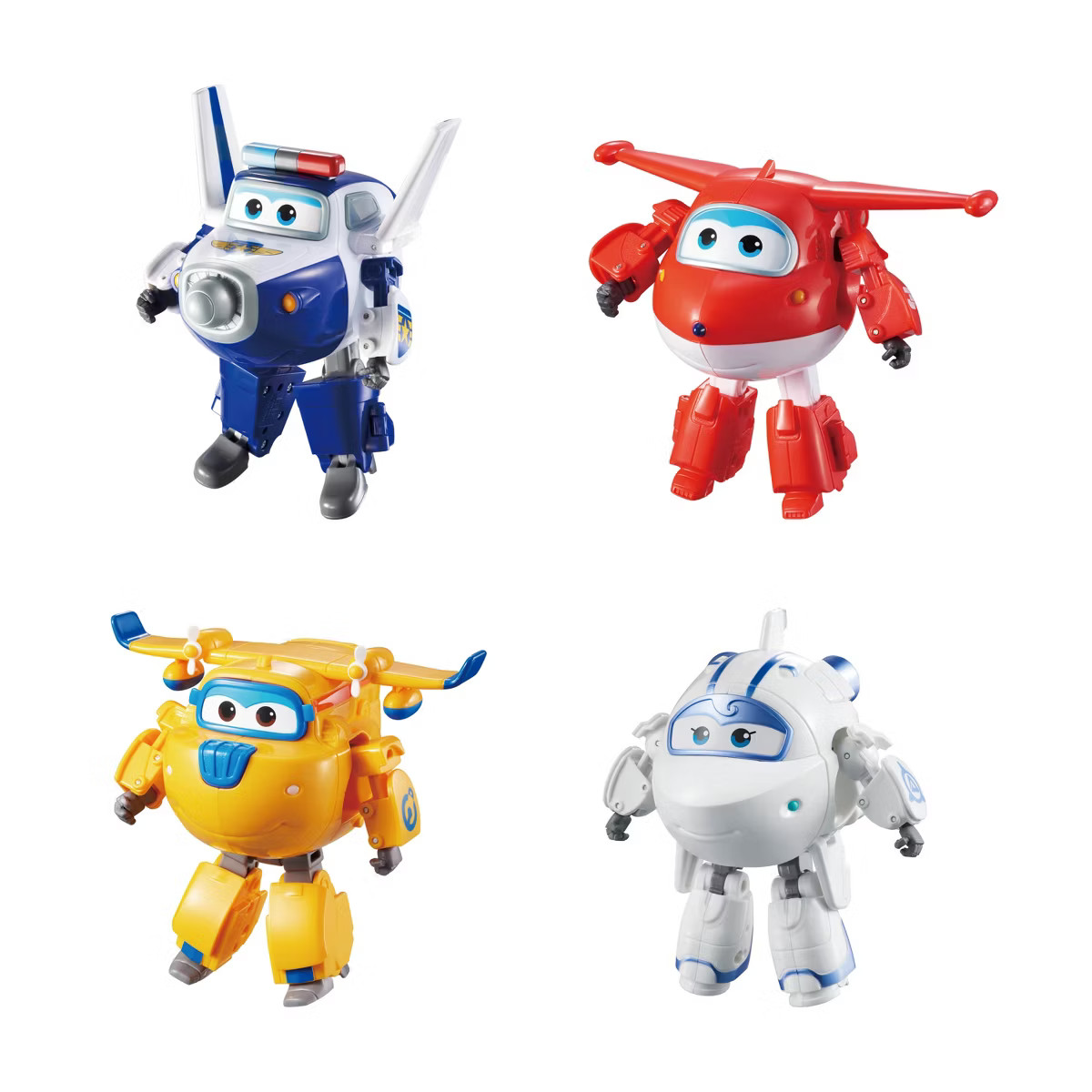 Super Wings: Super Wings Transforming Action Figures Collector 4 Pack | Target