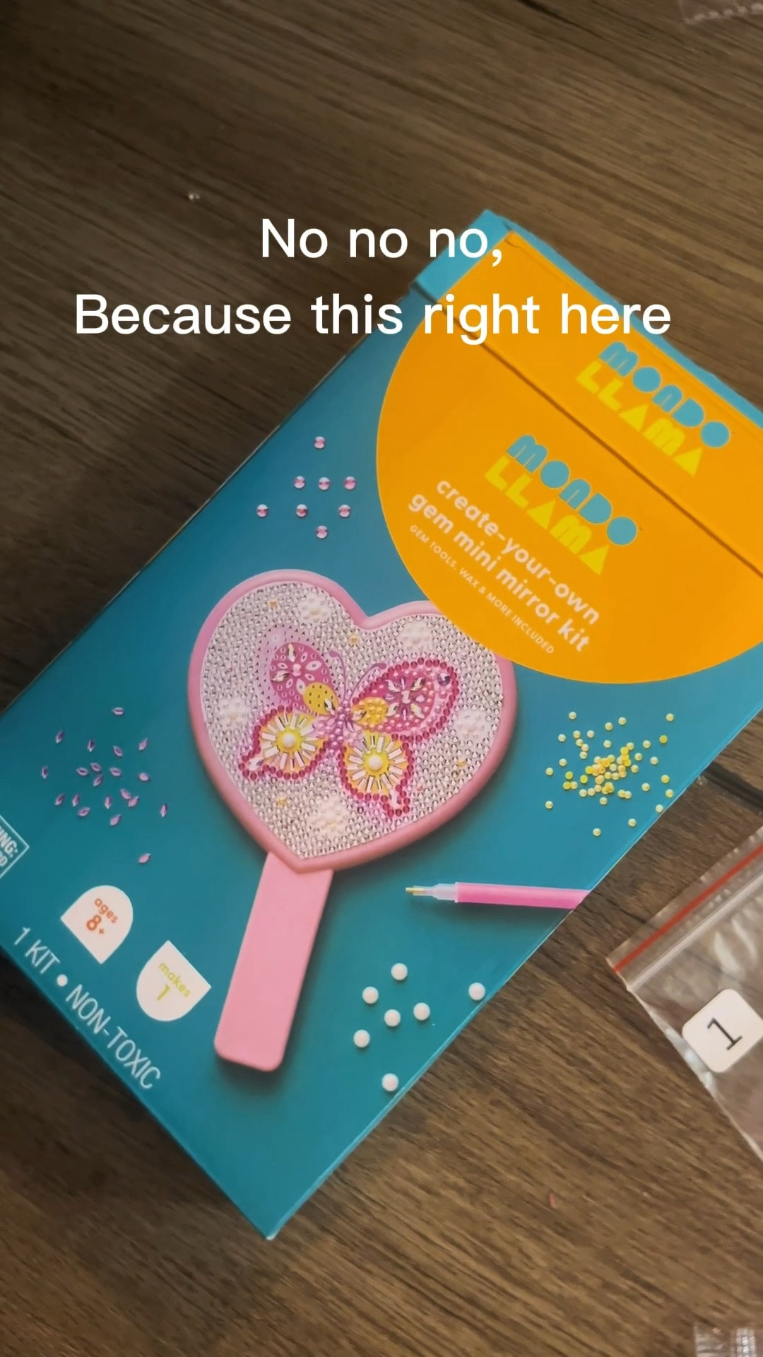 $5 Target find 🎯💎
Create-your-own gem mirror kit…perfect for kids that love arts & crafts!

She couldn’t even wait… started her gem mirror as soon as we got home 💎🪞

Perfect for:
✔️ quiet time
✔️ creative play
✔️ screen-free activities

Linking this for my moms because this is the kind of quiet, creative fun we love to see 👏🏽💕

#LTKfamily #TargetFinds #TargetKids #KidsActivities #MomLifeUnfiltered #ScreenFreeKids #CreativeKids #MomContent #ActivitiesForKids #TweenMom #BlackMomCreators #LifestyleCreator #MomFinds #TargetHaul

#LTKmomlife #LTKKids