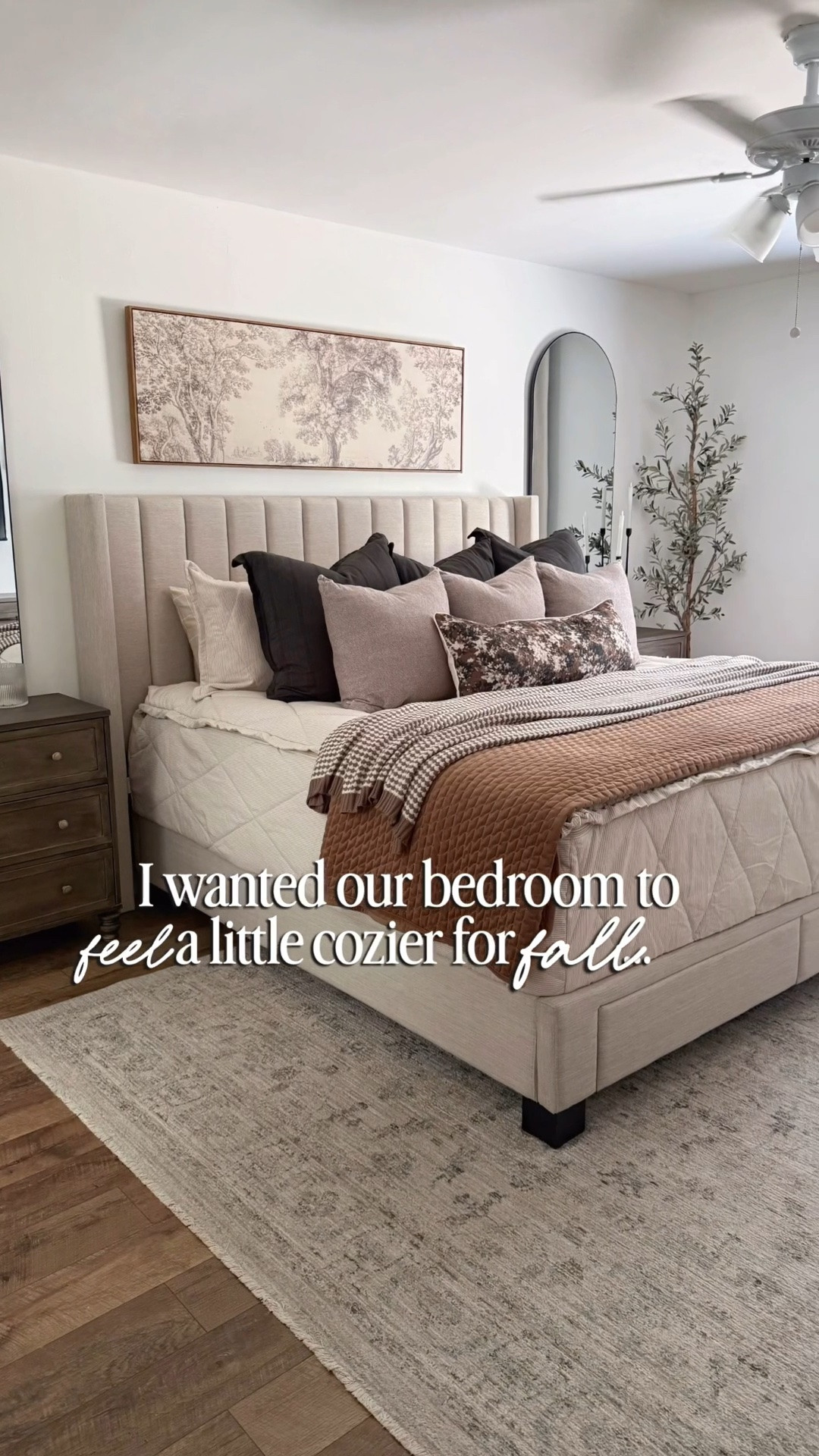 I cozied up our bedroom for fall with warmer tones, cozy textures




fall bedroom decor, cozy fall bedroom, fall bedding, brown bedding, neutral fall decor, vintage cottage bedroom, cottage bedroom ideas, cozy bedroom, bedroom refresh, fall home decor #FallBedroom #CozyHome #CottageStyle

#LTKSeasonal #LTKHome
