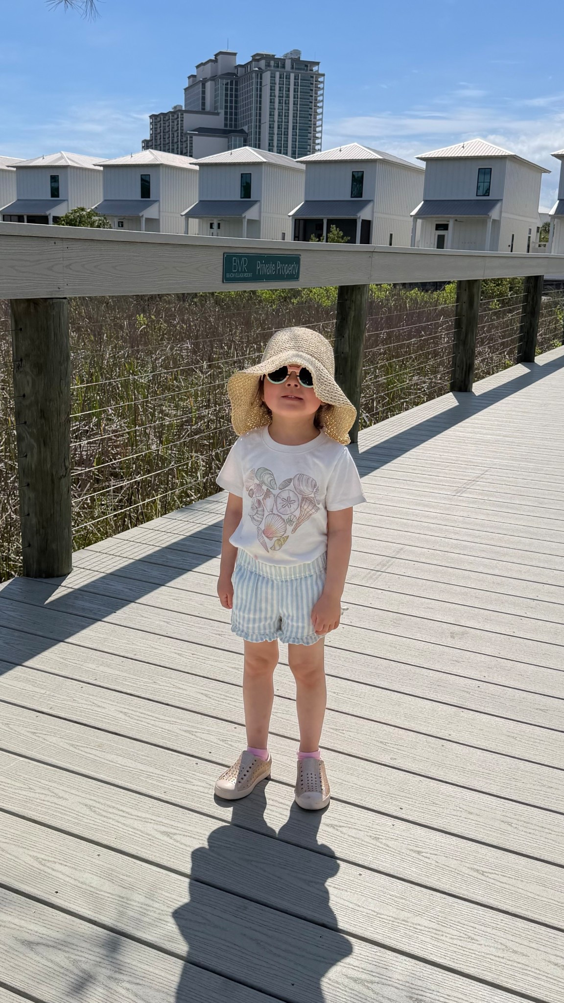 Toddler girl beach outfit 
Toddler twill shorts 
Native water shoes
Target finds

#LTKKids #LTKTravel