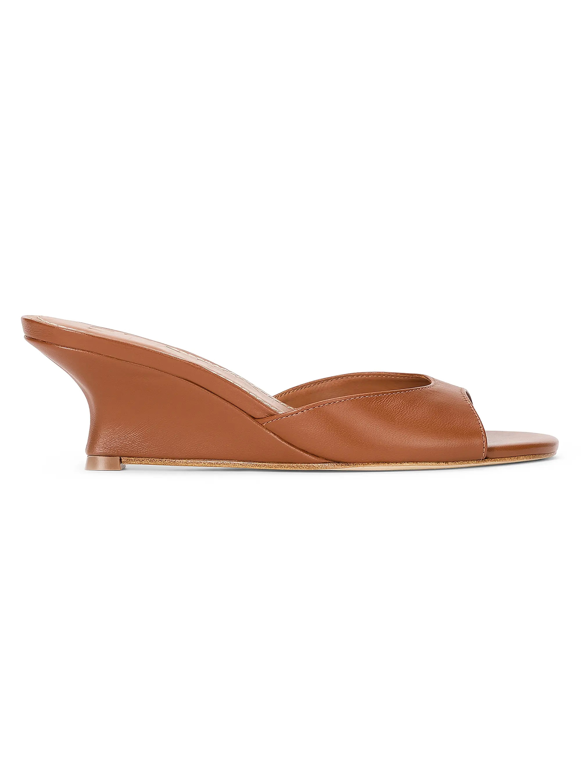 Brigitte 60MM Wedge Mules | Saks Fifth Avenue