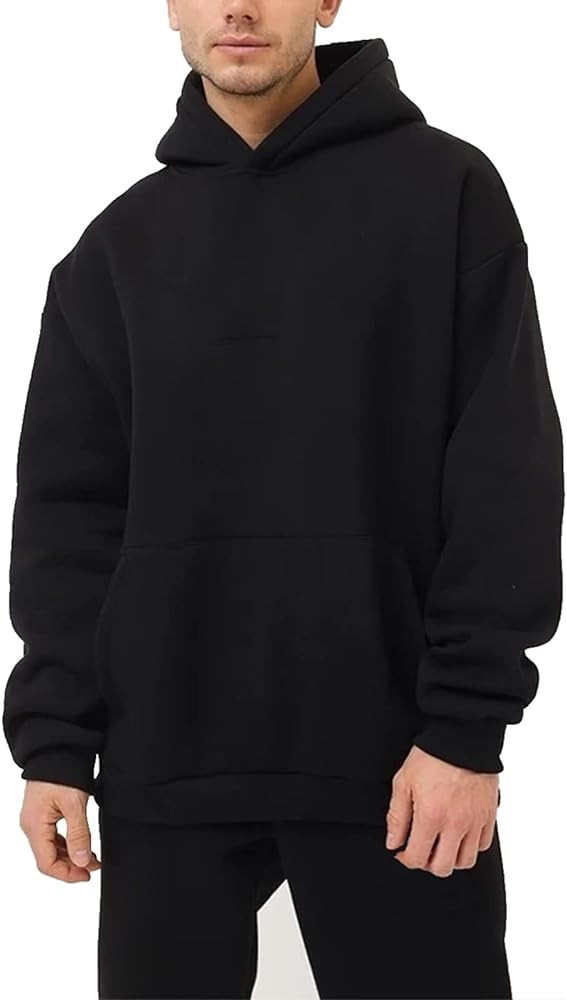 TUVEKE Sweat Suits For Men Set 2 Piece Drawstring Hoodie Jogger Long Sleeve Sweatsuits Hoodie and... | Amazon (US)