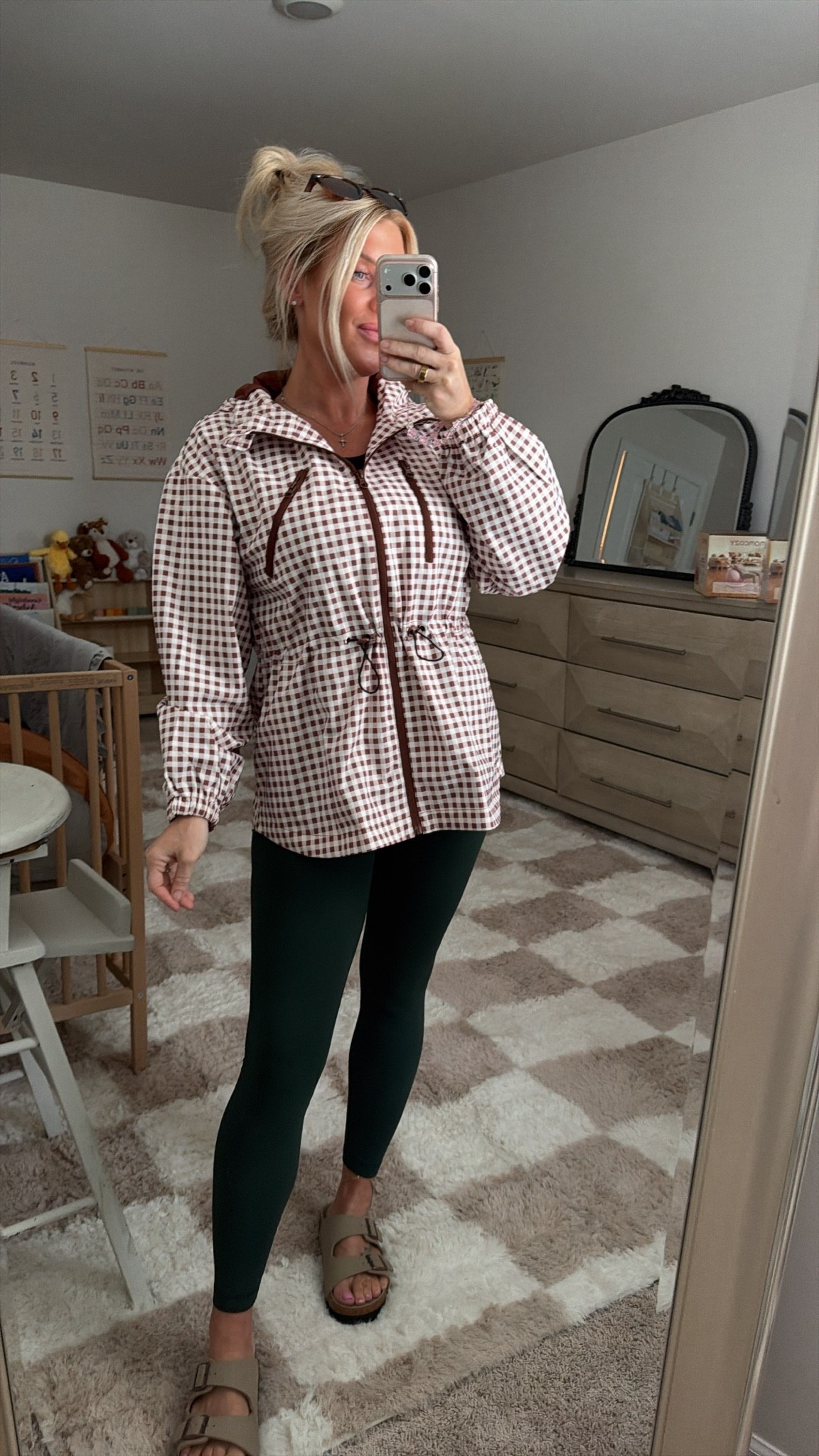 A little plaid raincoat moment 🤎 Definitely one of those pieces that makes rainy days feel a little cuter.

plaid raincoat, waterproof jacket, rainy day style, fall style, casual style, Amazon finds, everyday outfit

#LTKgrwm #LTKootd #LTKmomlife