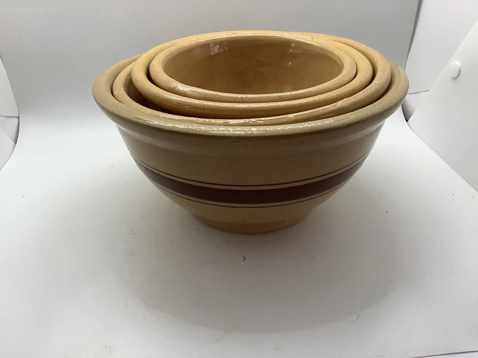 Nesting Set of Yellowware Bowls - Etsy | Etsy (US)