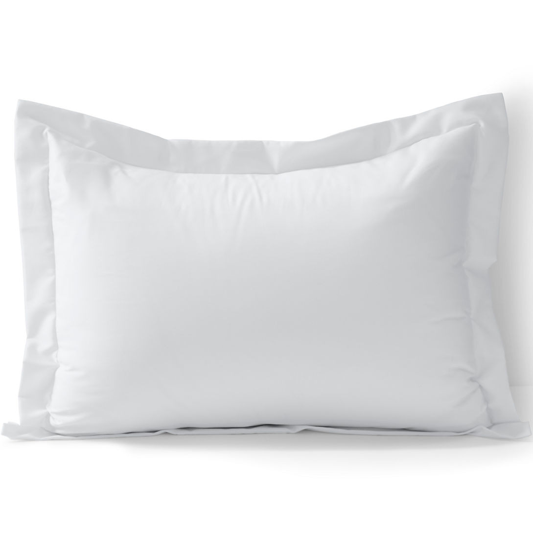 400 Thread Count Premium Supima Cotton No Iron Sateen Pillow Sham | Lands' End (US)