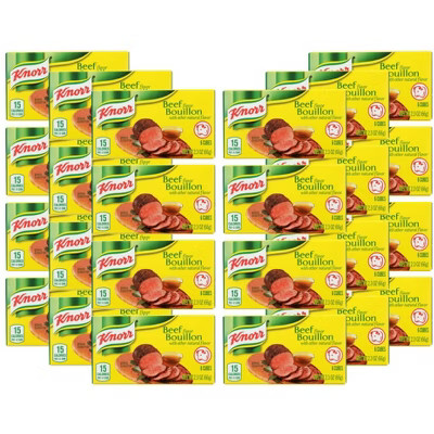 Knorr Extra Large Beef Bouillon Cubes - Case of 24/2.3 oz | Target