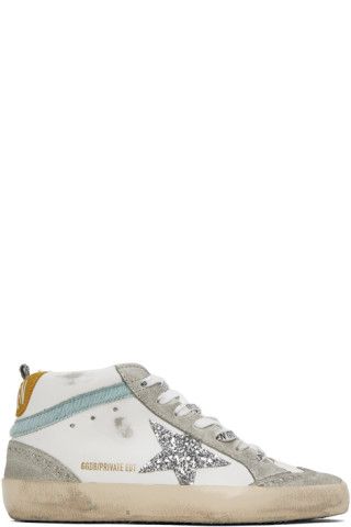 SSENSE Exclusive Off-White Mid Star Sneakers | SSENSE