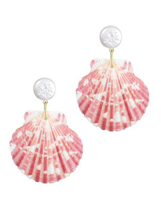 ADORNIA Pearl Pink Shell 2-Drop Earrings - Macy's | Macy's