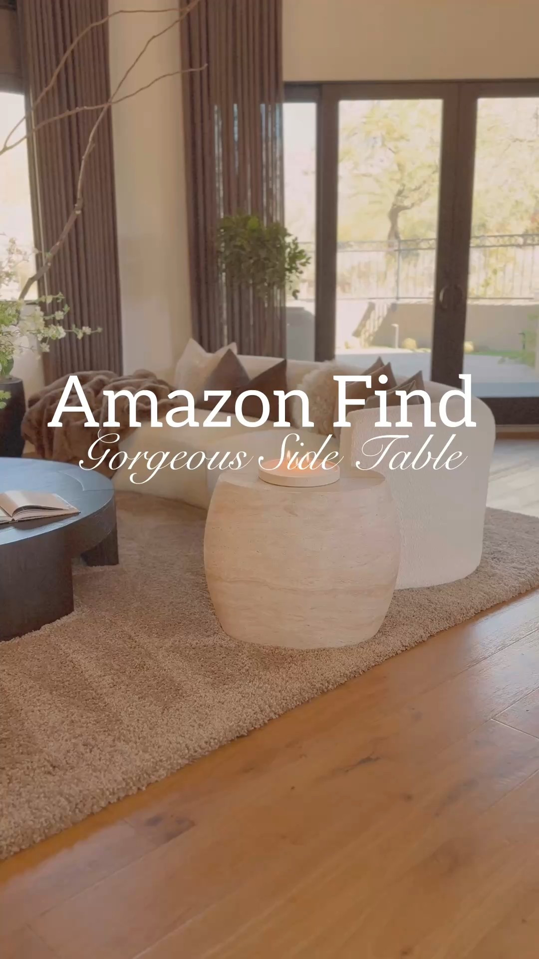 Back in Stock, and 44% OFF today! My oval beige travertine side table! She is such a beauty and sold out so fast! 😍

#livingroomdecor #sidetable #travertinetable #earthtonedecor #amazonhome #amazonfinds


#LTKStyleTip #LTKHome #LTKU