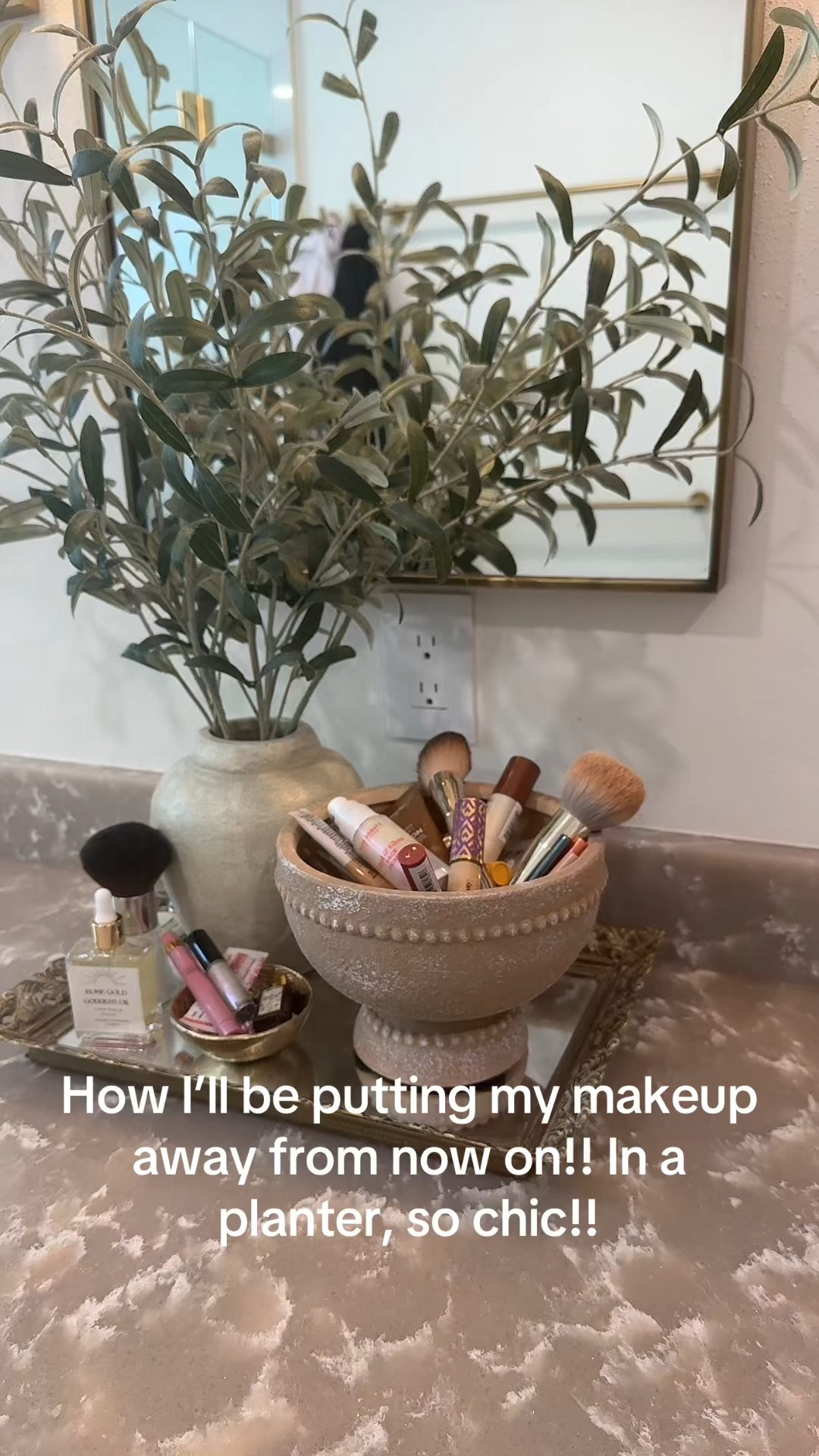 Love this idea of putting away my makeup!! Multi use planter, who knew! For a plant of course but also so cute for makeup, skincare, as a fruit bowl, etc.!!

#LTKBeauty #LTKHome #LTKgrwm