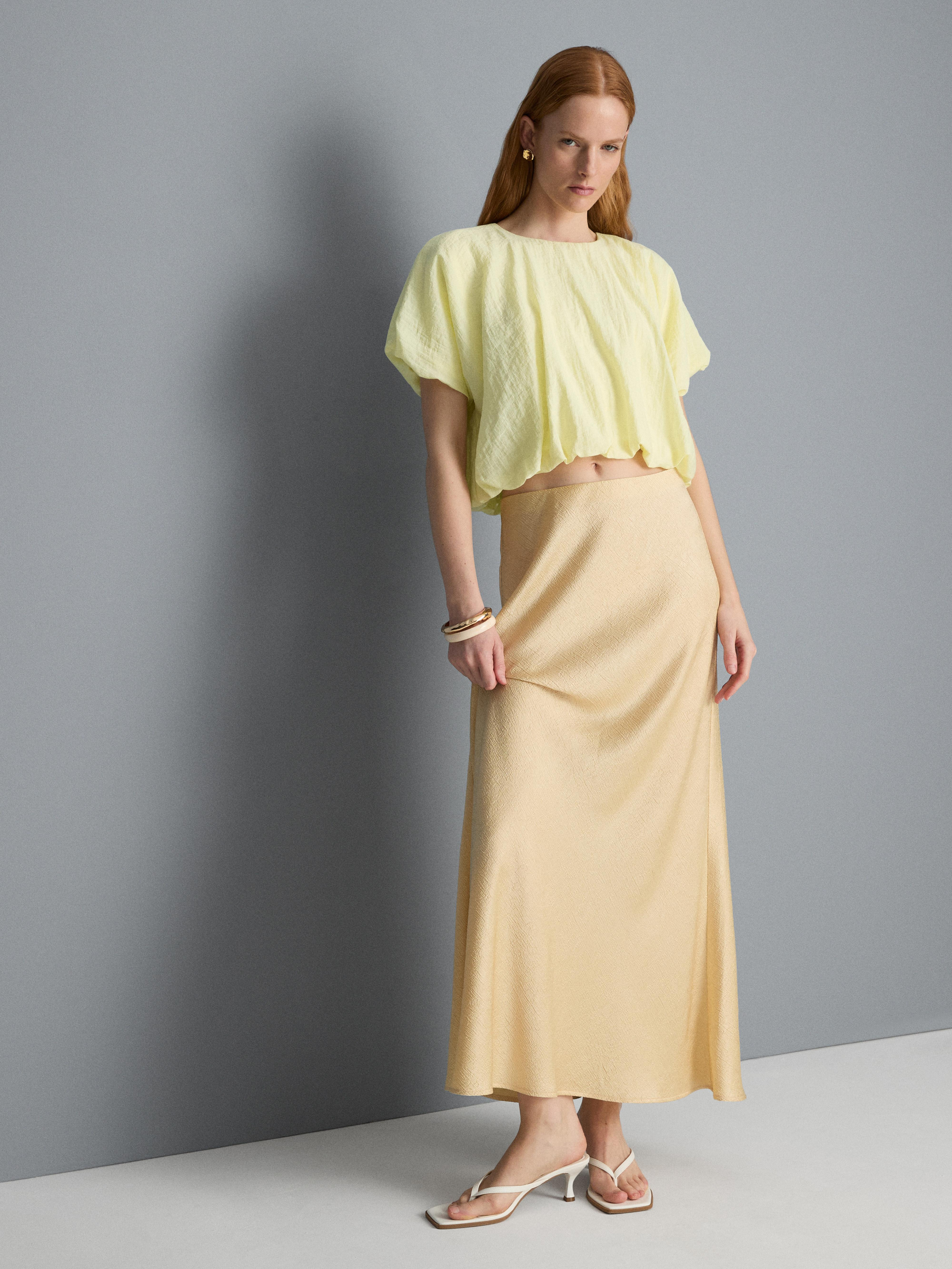 Bubble Hem Top | Primark UK