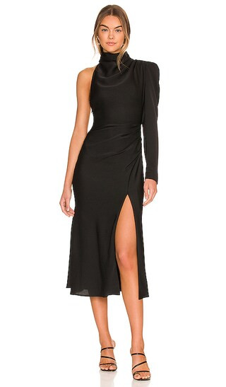 Georgetta Dress in Black | Revolve Clothing (Global)