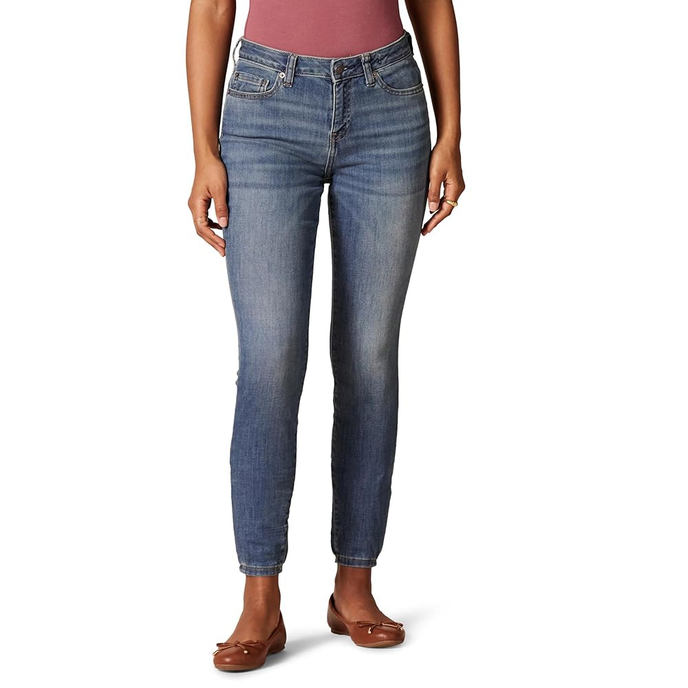 Amazon Essentials Women's Mid Rise Curvy Skinny Jeans - Discontinued Colors | Amazon (US)