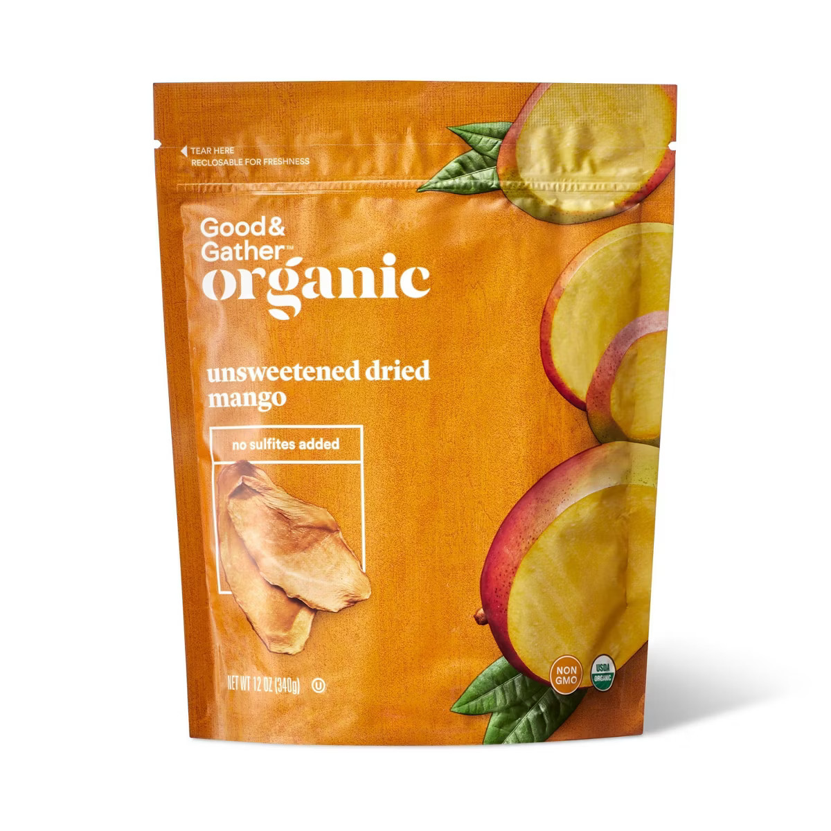 Organic Unsweetened Dried Mango - 12oz - Good & Gather™ | Target