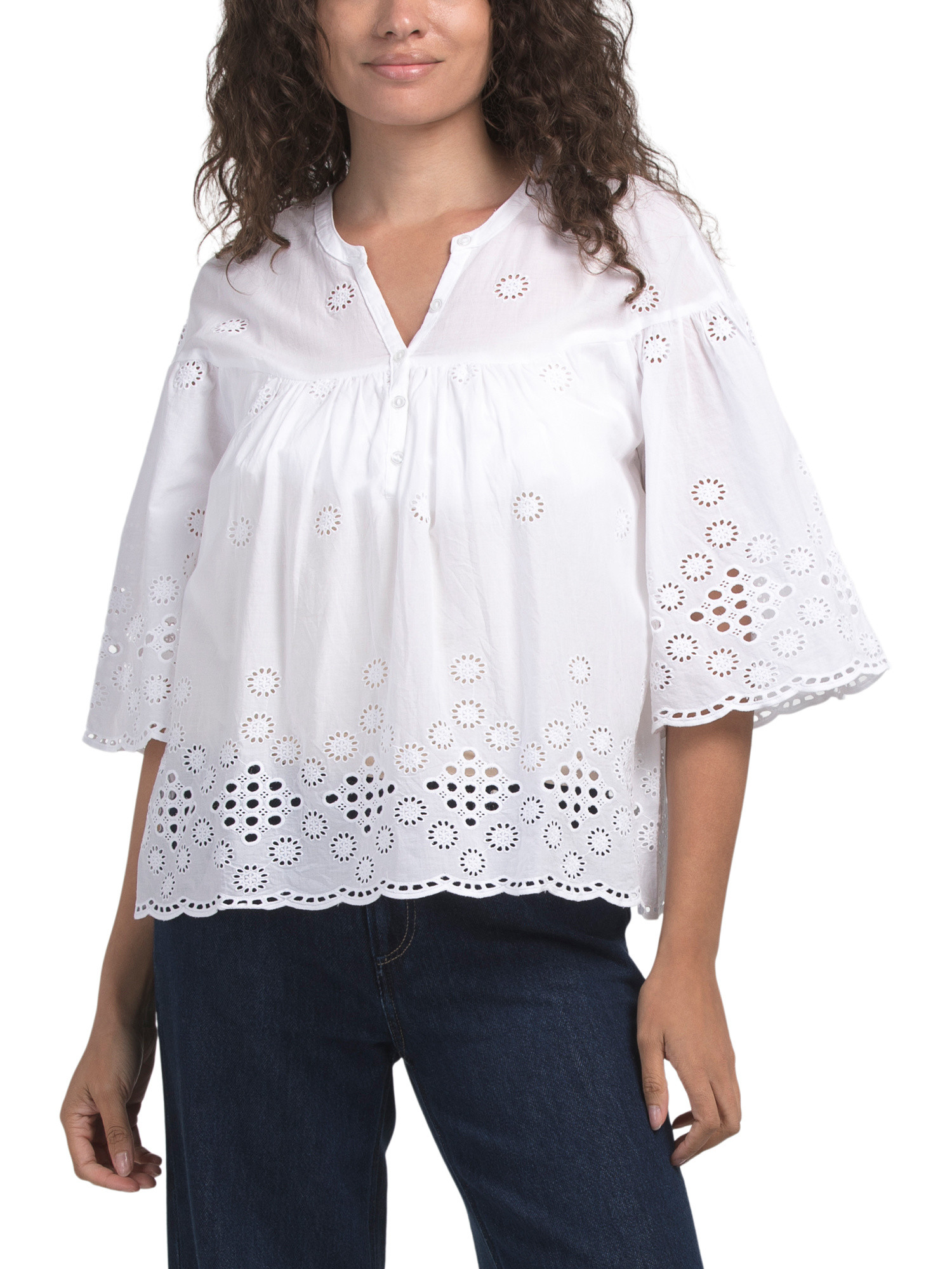 Gloria Flutter Top | TJ Maxx