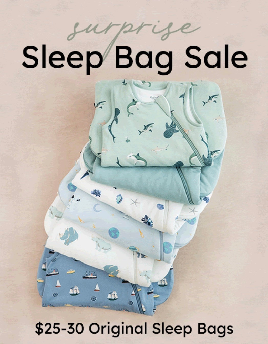 KYTE BABY DEAL 🚨

Okay this one is too good not to share… Kyte Baby sleep bags are on sale for $25 (mystery print!) 🤯

Normally these are a splurge, but this is the perfect time to grab one—whether you’re trying them for the first time or stocking up in the next size.

You don’t choose the print, but every one I’ve seen is cute and the quality is unmatched 🤍

Sizes are already going fast, so linking what’s left!

#LTKBaby #LTKBump #LTKKids