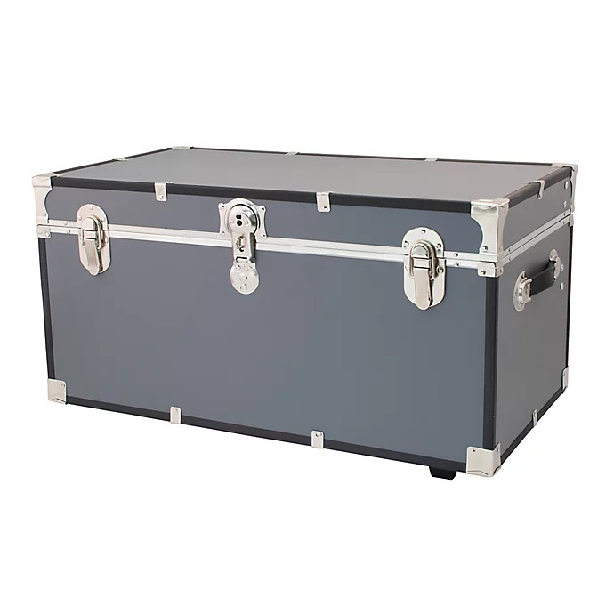 SALT™ 31-Inch Trunk Footlocker with Wheels | Bed Bath & Beyond | Bed Bath & Beyond