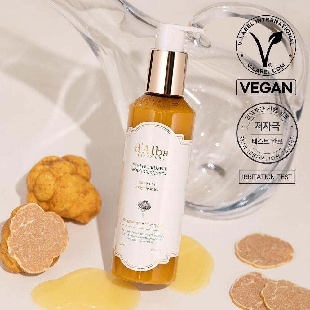 d'Alba White Truffle Oil Serum Body Cleanser 275mL  | OLIVE YOUNG Global | Olive Young Global