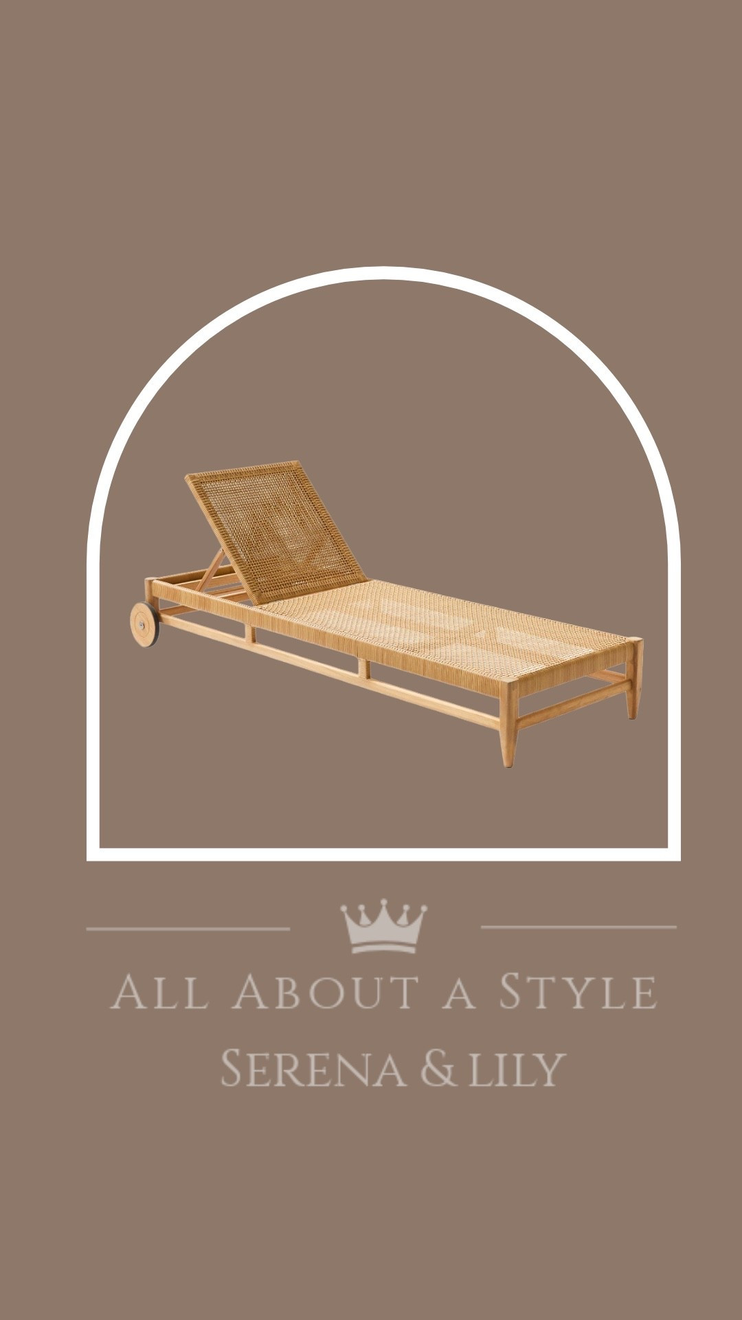 Sun-drenched lounging, but make it elevated ✨ The Serena & Lily Tiburon Teak Chaise brings that effortless coastal-luxe feel to any pool or patio moment.

Tap to recreate this poolside look 🛒☀️

#SerenaAndLily #OutdoorLiving #PoolsideStyle #TeakFurniture #CoastalLuxury #SummerLiving #OutdoorOasis #ChicExteriors #HomeInspo #LTKFinds #LuxuryOutdoorLiving

#LTKHome