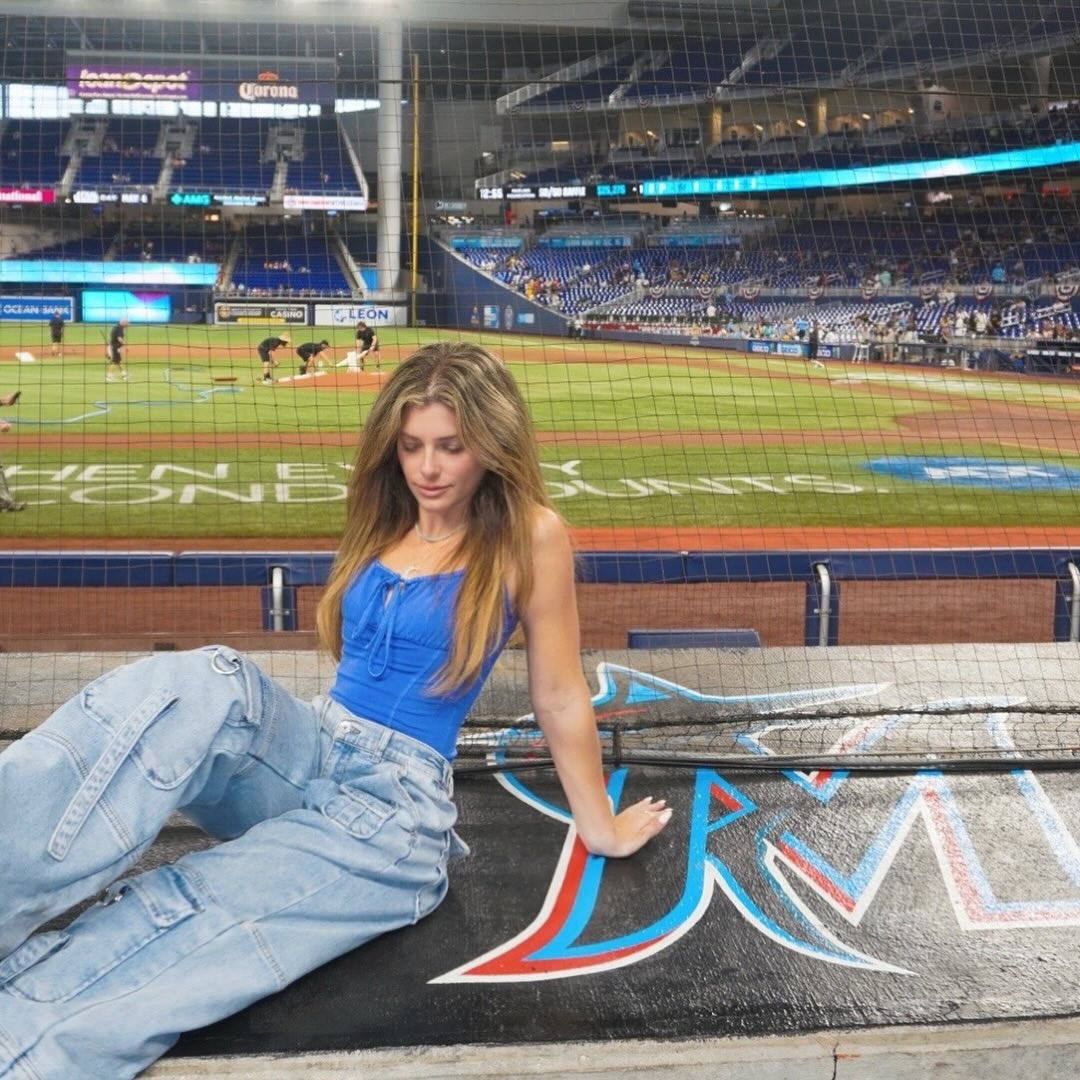 Missed Opening Day, but this game was still a home run! ⚾️ Which team should I visit next? 

#MiamiMarlins #MLB #BaseballBabe #Miami #Mr305 #MMLove