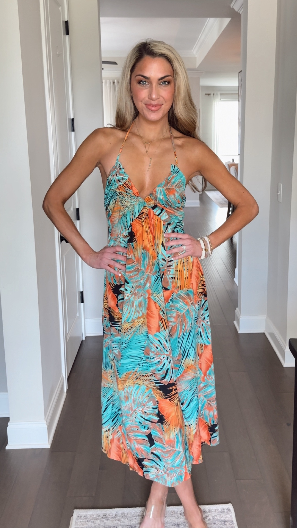 Ok by far my favorite beach dress I’ve found yet! 🏝️ 

So lightweight and just a fabulous throw-it-on maxi to have for a casual summer event!  Wearing size small!


Amazon beach dresses, vacation maxi dress, halter dresses, colorful vacation outfits 

#LTKFindsUnder50 #LTKTravel