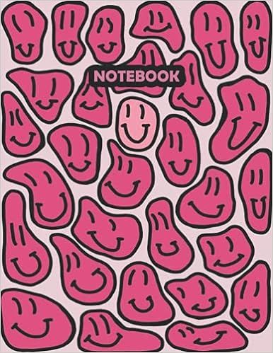 Notebook: 90s Pink Smiley Face Composition Notebook - College Ruled 120 Pages - Large 8.5 x 11   ... | Amazon (US)