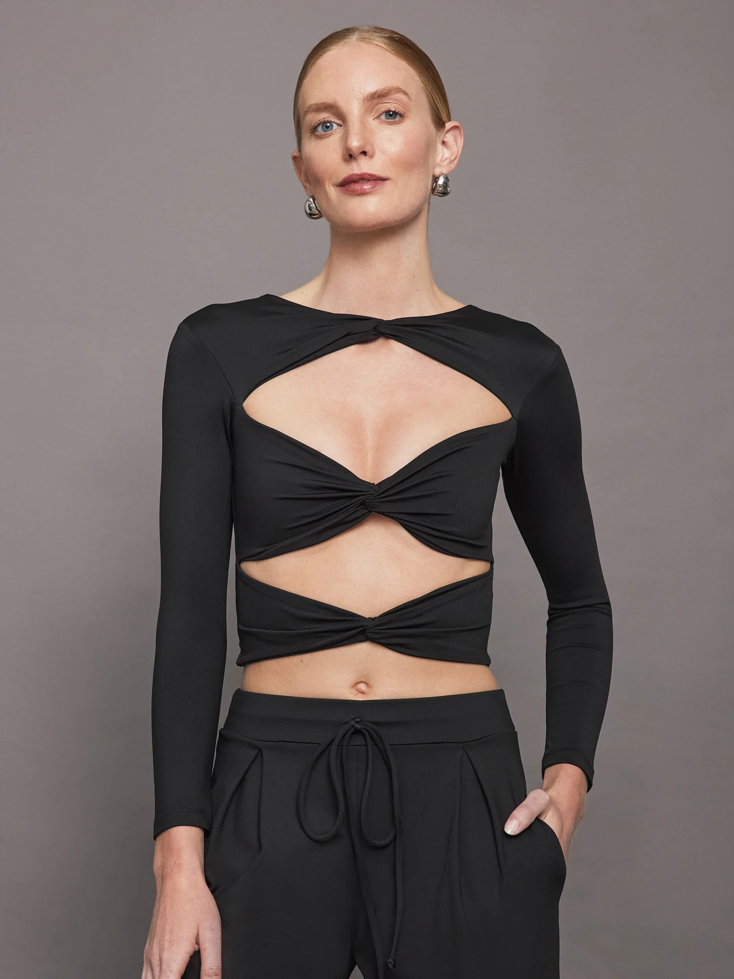 Lauren Top - Black | Carbon38