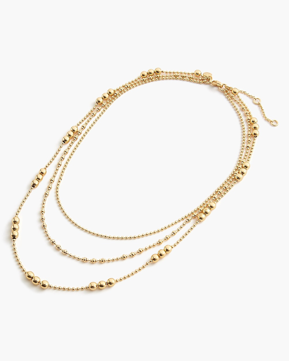 Beaded layering necklace | J.Crew Factory