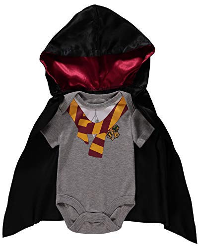 Harry Potter Baby Boys Gryffindor Bodysuit with Detachable Cape Baby Costume Baby Stuff (18M) | Amazon (US)