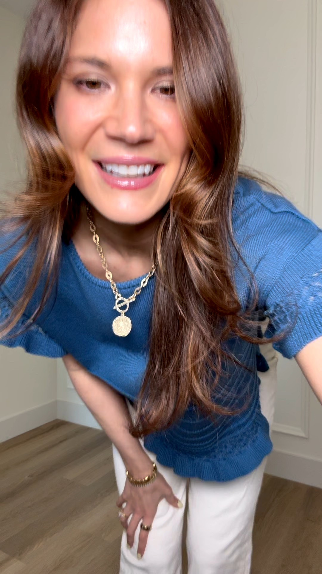 This blue top with the crochet detail is such an easy way to elevate a simple outfit. I love it paired with white jeans, it feels polished but still relaxed and wearable for everyday. The texture makes it stand out without being over the top.

Spring outfits, Crochet top, White jeans outfit, Casual chic, Elevated basics, Everyday style, Neutral outfits, Effortless outfits, Work to weekend, Stang and Co

#LTKWorkwear #LTKootd #LTKTall