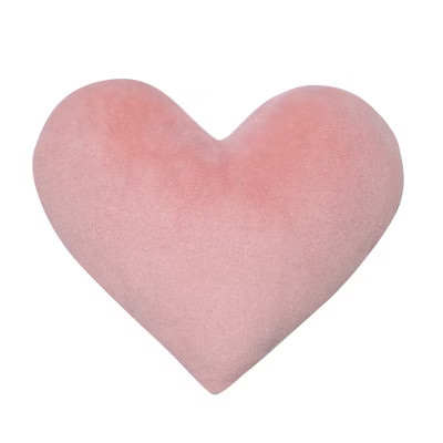 Heart to Heart Soft Pink Decorative Pillow | Target