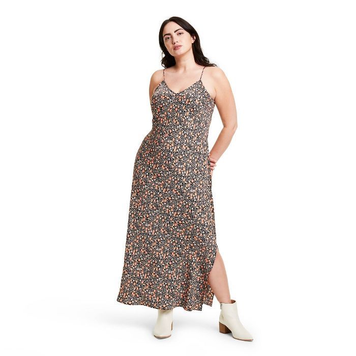 Women's Floral Print Slip Dress - Nili Lotan x Target Black | Target