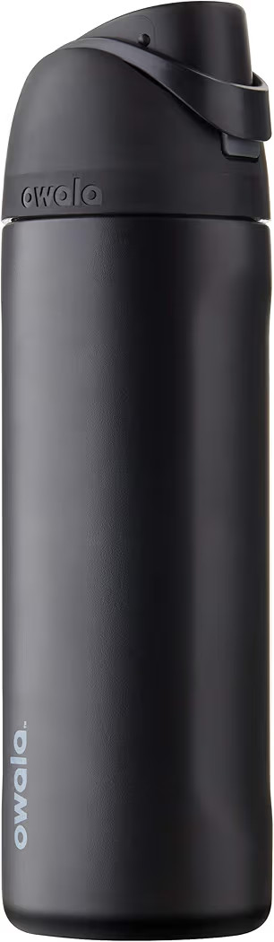 Owala FreeSip Stainless Steel Water Bottle 24 oz Very, Very Dark | Amazon (US)