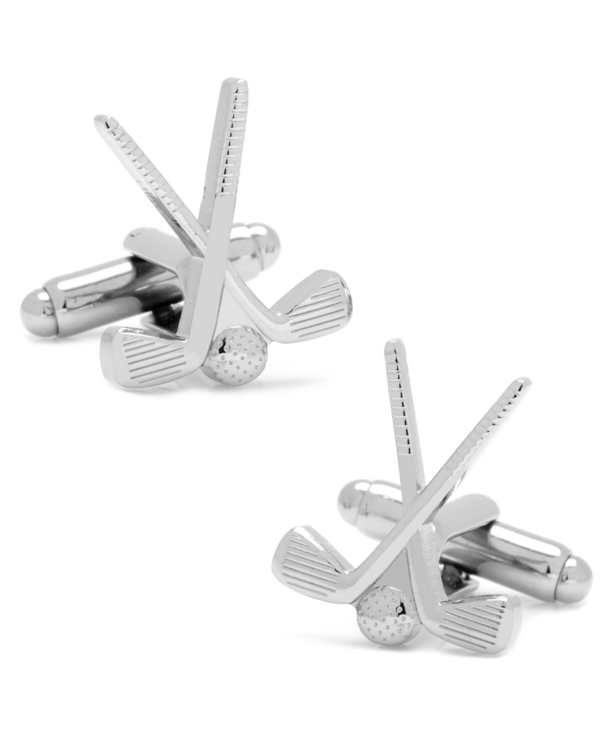 Golf Clubs Cufflinks - Silver | Macy's
