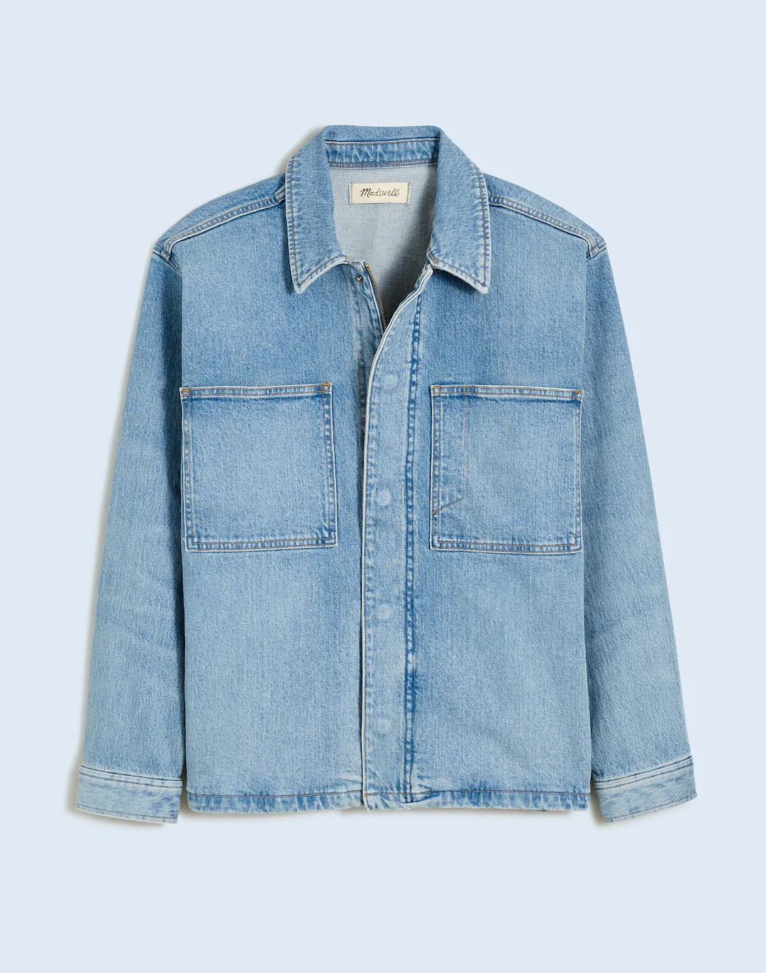 Denim Boxy Shirt-Jacket | Madewell