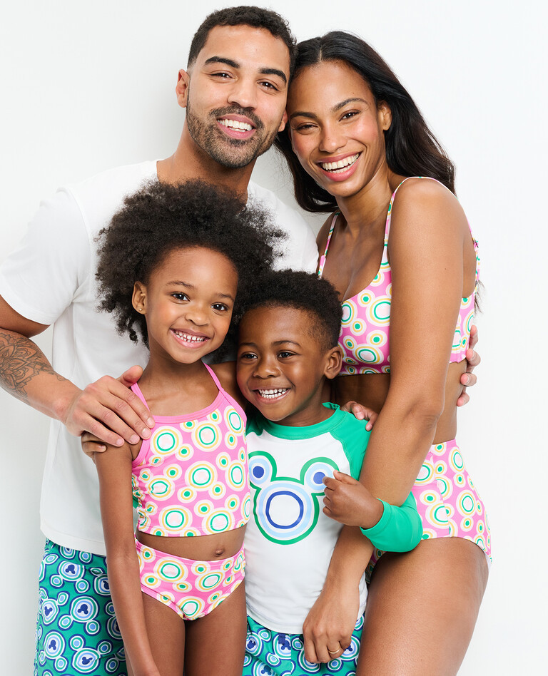 Disney's Mickey Mouse Vacation Matching Family Swim Set | Hanna Andersson