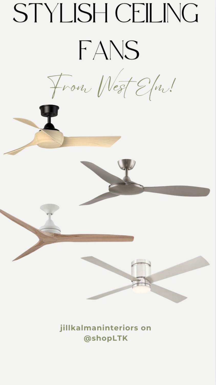 Finding a stylish and attractive ceiling fan can leave your head spinning! Here are some stylish finds from @westelm!

#LTKHome