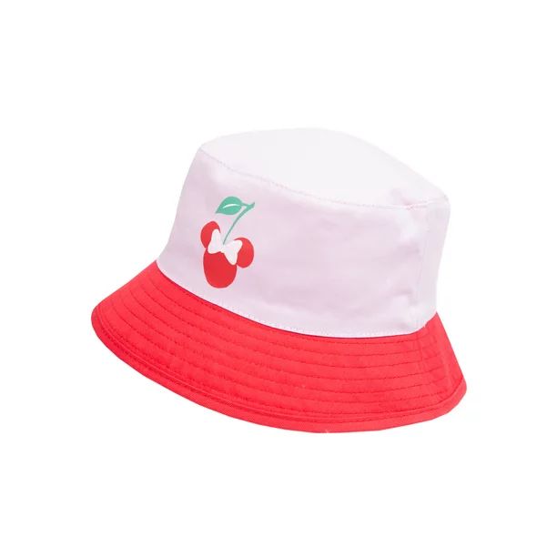 Disney Minnie Mouse Toddler Girl Pink Reversible Bucket Style Swim Hat | Walmart (US)