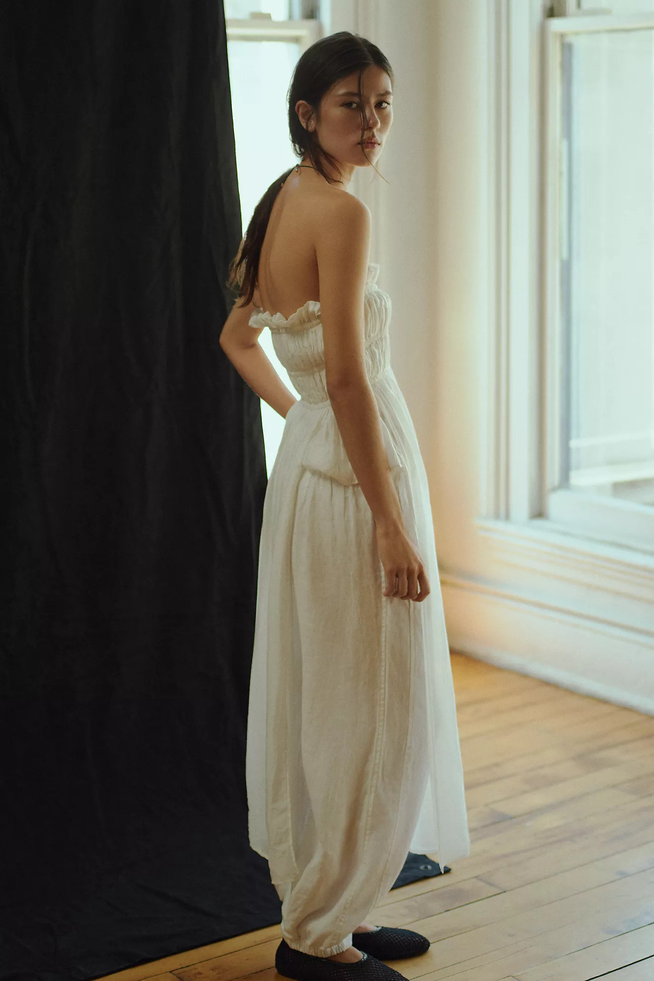 By Anthropologie Sheer Maxi Top | Anthropologie (US)
