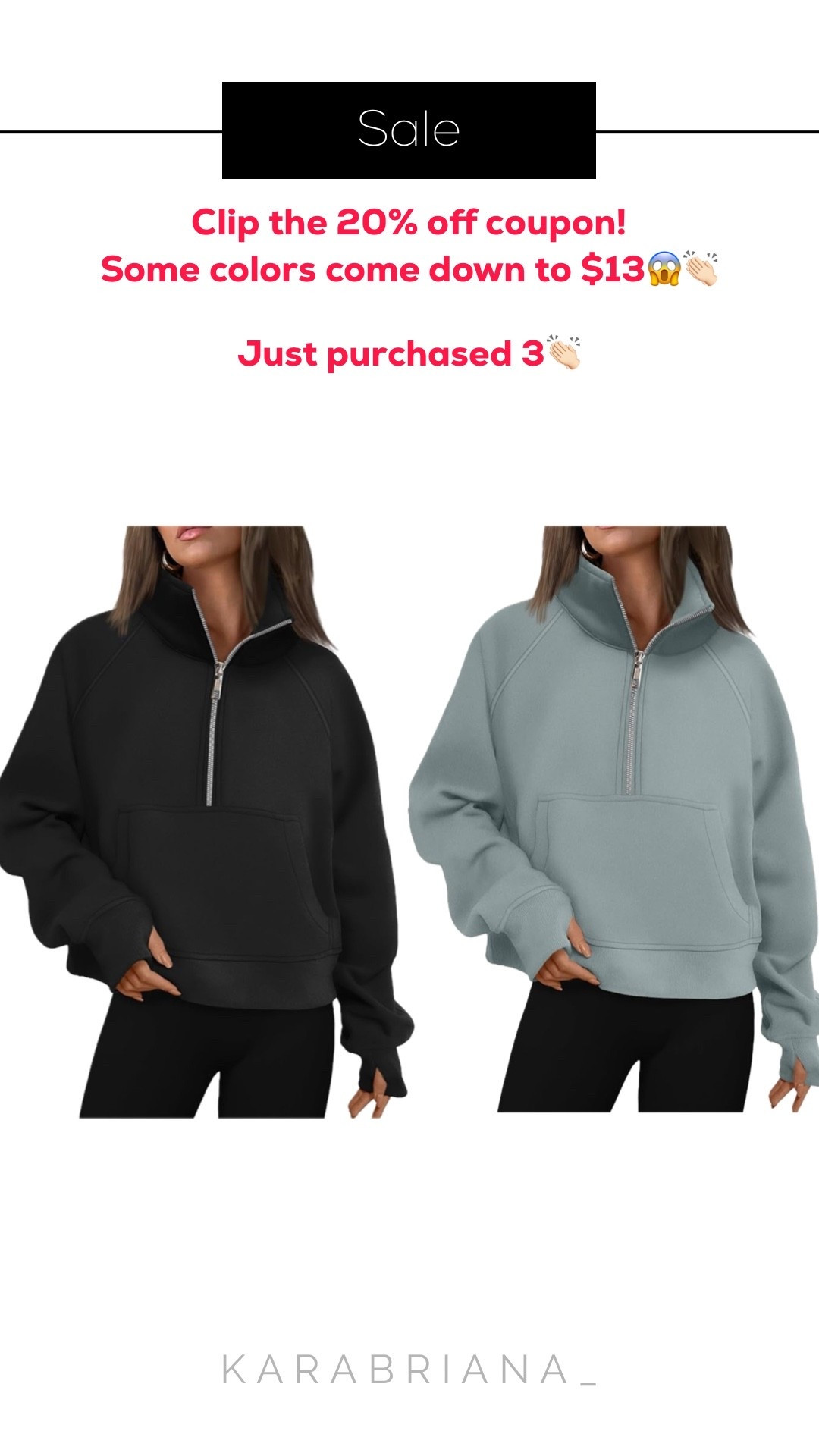 Clip the 20% off coupon on Amazon and some colors come down to $13!!!! I just purchased 3🤗

#LTKActive #LTKFindsUnder50 #LTKautumn