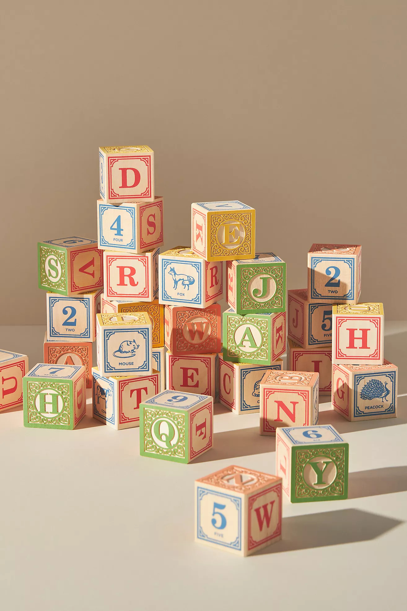 Uncle Goose Classic ABC Blocks | Anthropologie (US)
