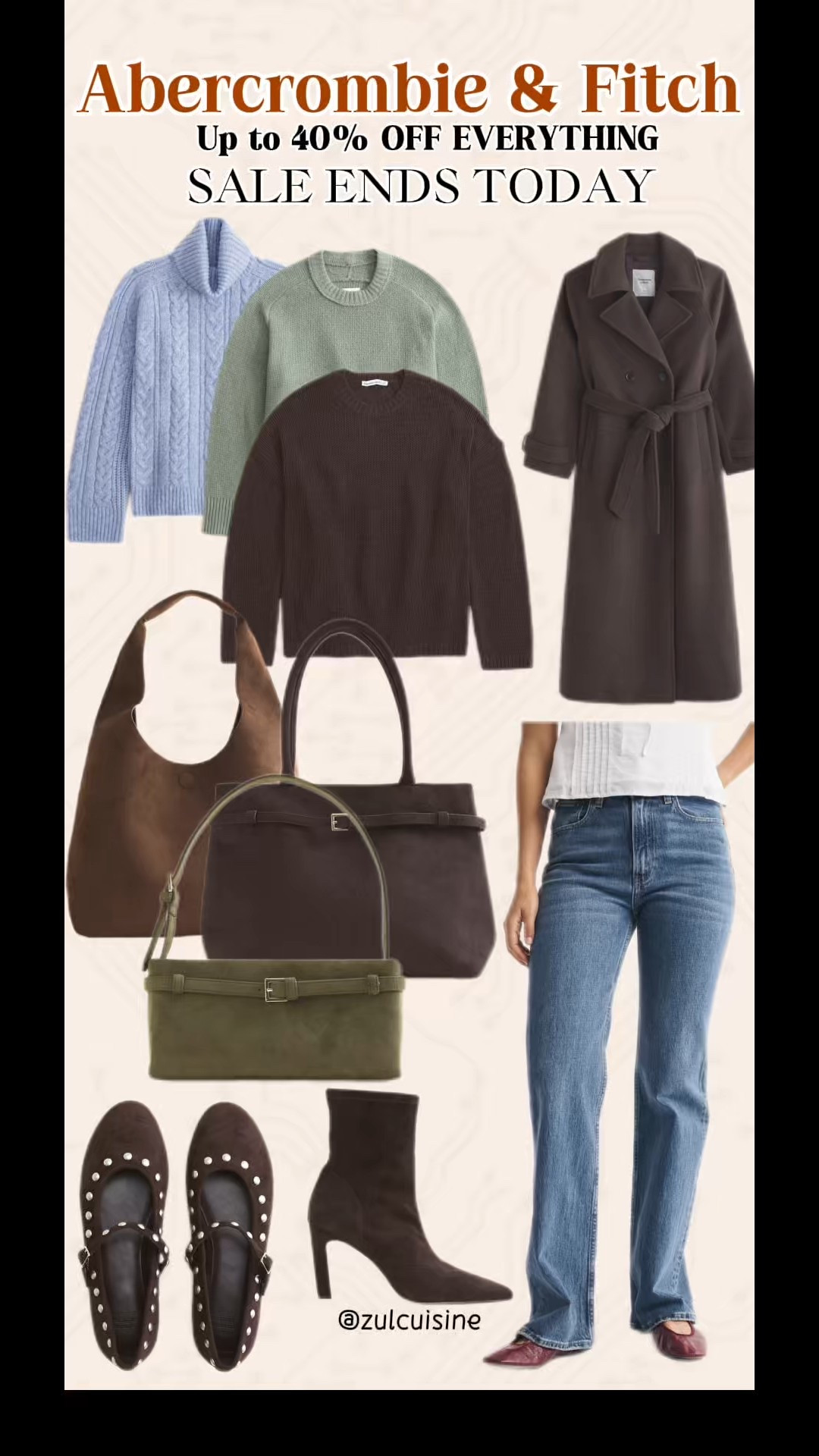 Abercrombie and Fitch fall sale ends today  

#LTKSeasonal #LTKFallSale #LTKSaleAlert