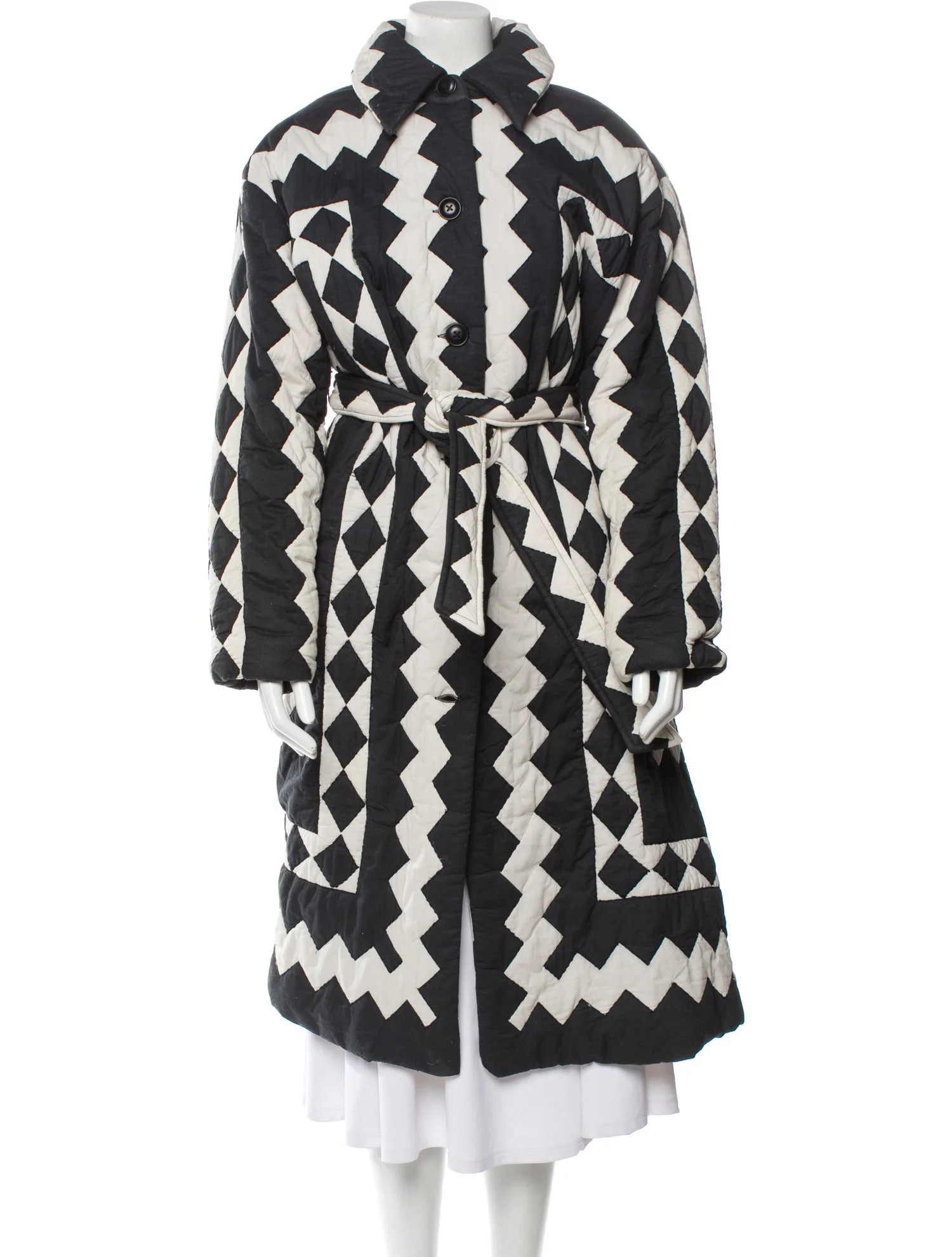 Animal Print Trench Coat | The RealReal